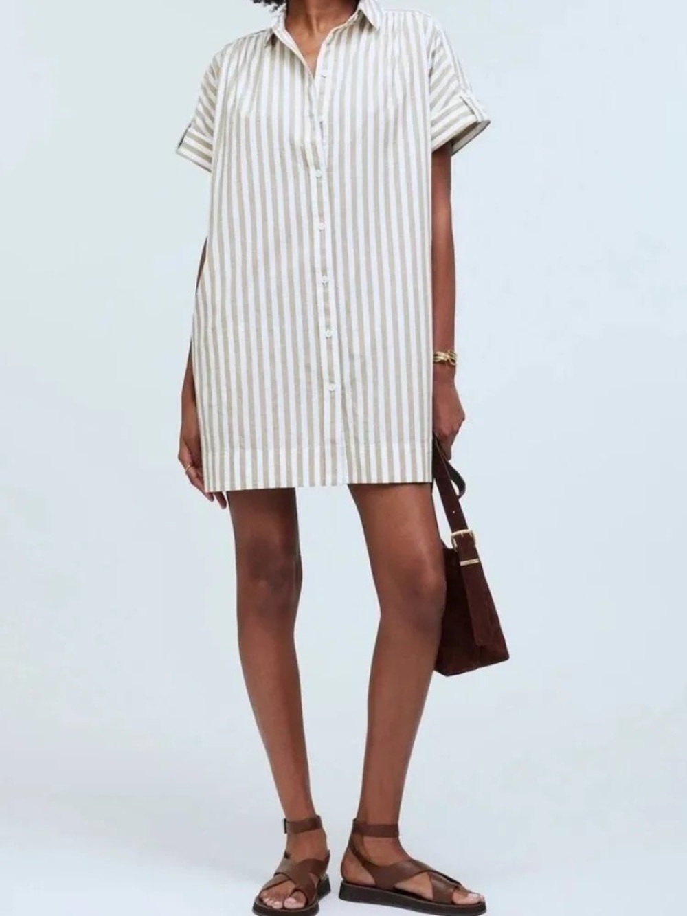 Madewell sz small striped mini dress